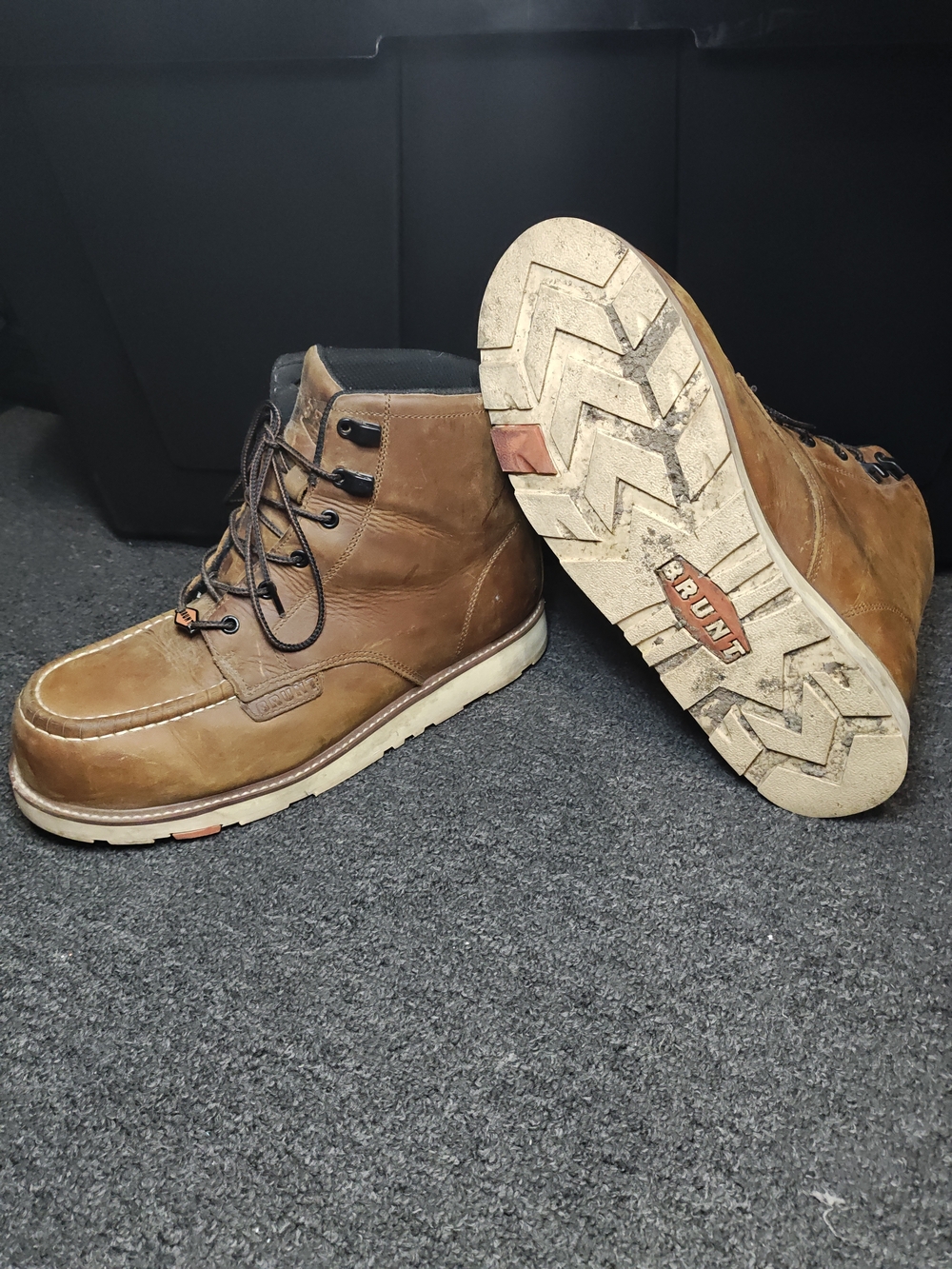 Brunt Marin Comp Toe Work Boots Mens Size 11